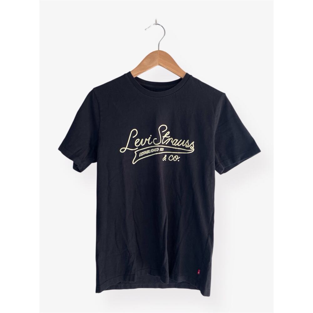 Levi’s Women’s Levi’s Strauss Graphic T-Shirt Black Small